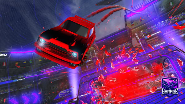 A Rocket League car design from Xday