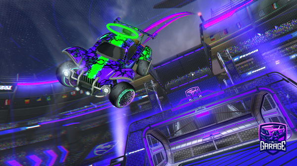 A Rocket League car design from Dashneur