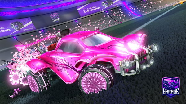 A Rocket League car design from Zippydoo52