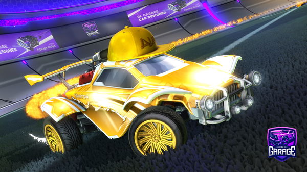 A Rocket League car design from JHammer911