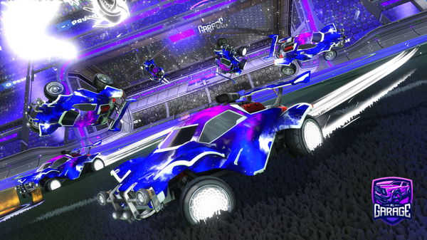 A Rocket League car design from Zighfy