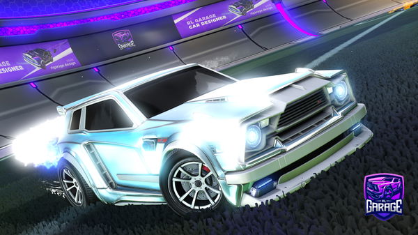 A Rocket League car design from SchoolPizzaParty
