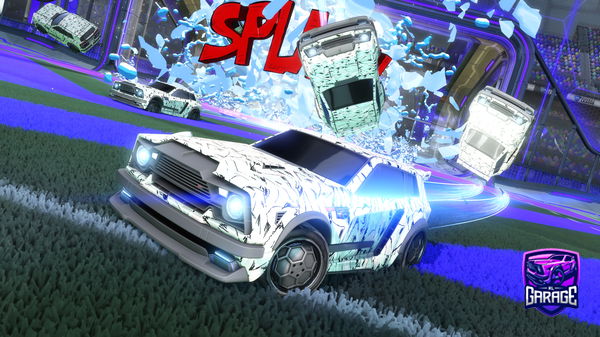 A Rocket League car design from yupyuppep