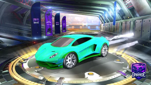 A Rocket League car design from theonlyone1