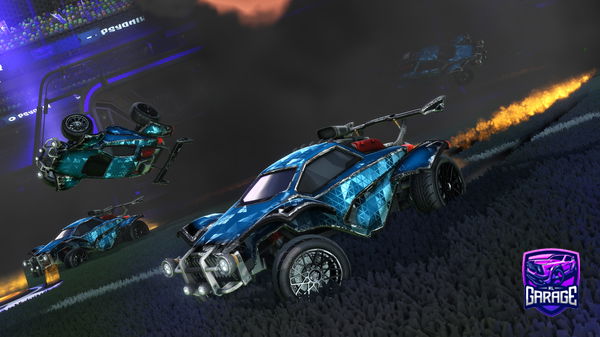 A Rocket League car design from FlashRL9034