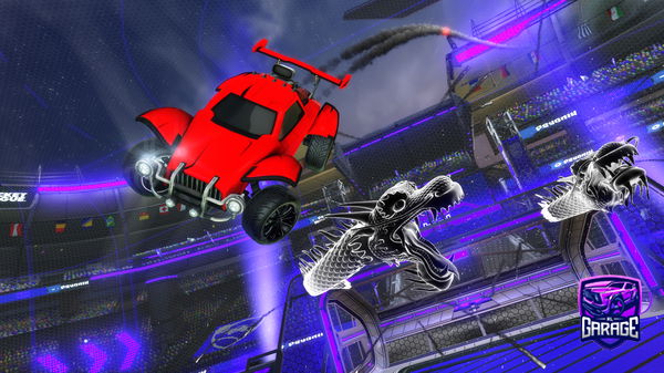 A Rocket League car design from octominus123