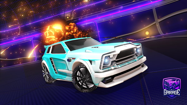 A Rocket League car design from TSquared02