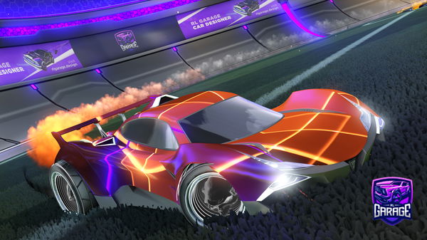 A Rocket League car design from hyadan