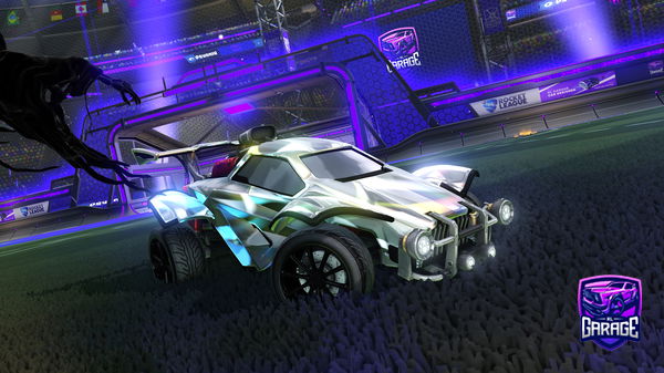 A Rocket League car design from das-mackan