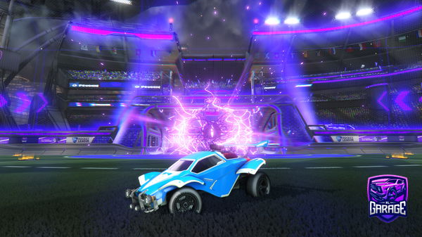 A Rocket League car design from SGE_1899