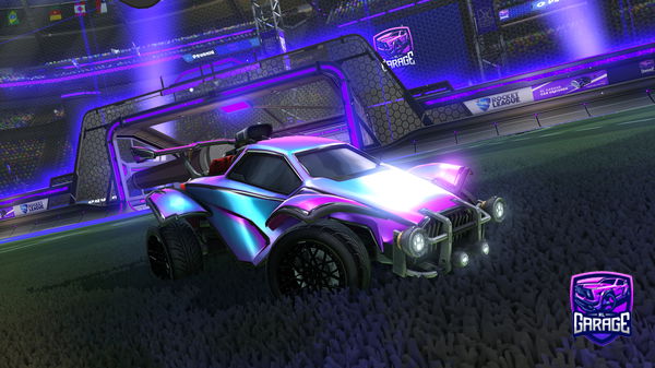 A Rocket League car design from Rorforce1234