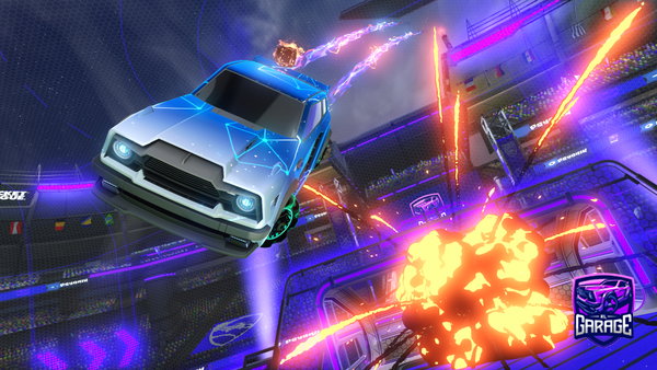 A Rocket League car design from SoyFox132