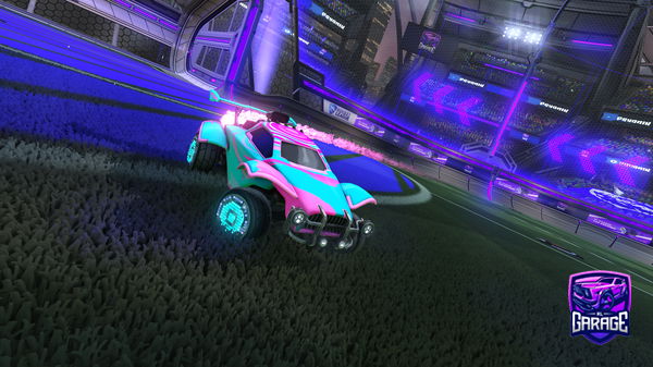 A Rocket League car design from Chuckyuyu