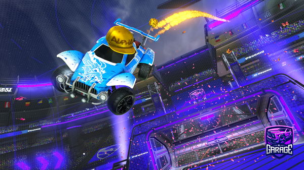 A Rocket League car design from ROGERMM2010