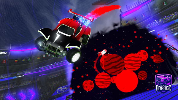 A Rocket League car design from cosmos69