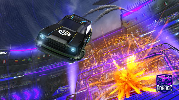 A Rocket League car design from ve1esmvp