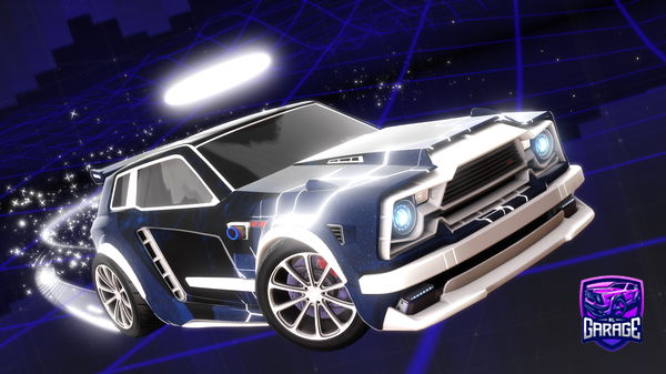 A Rocket League car design from comment_next_car_colour