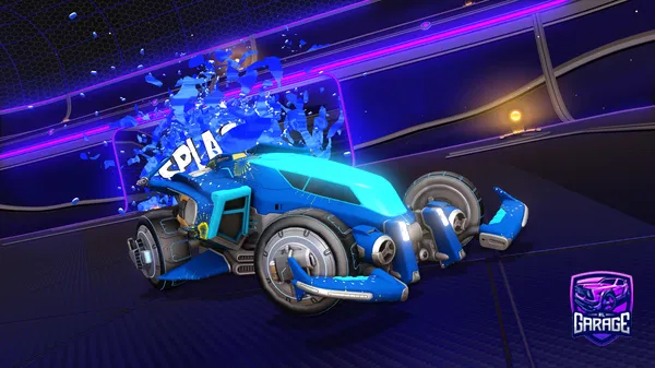 A Rocket League car design from KingBryson