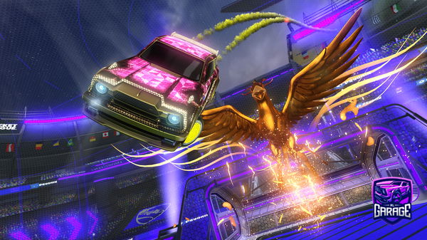 A Rocket League car design from boody2021