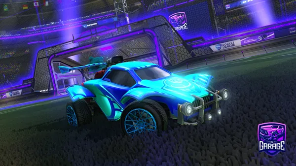 A Rocket League car design from speed-e