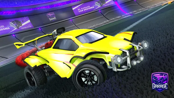 A Rocket League car design from Nightshade_3468