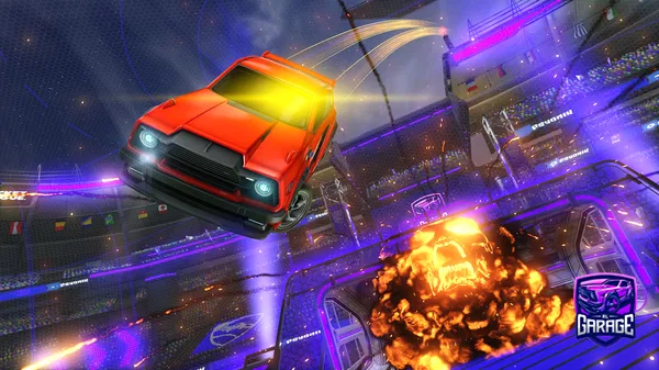 A Rocket League car design from maddoxks