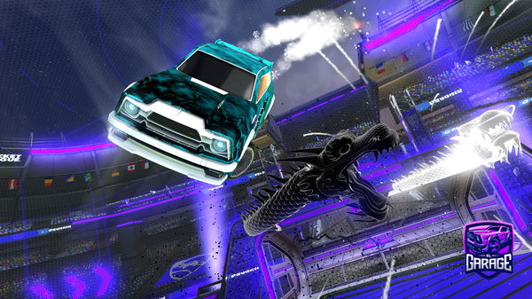 A Rocket League car design from DinosaurDude11