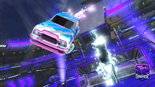A Rocket League car design from Kokio06