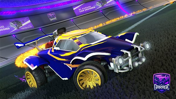 A Rocket League car design from Fear_Ultra