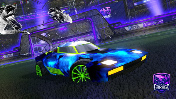 A Rocket League car design from XxHamzagamerxX95
