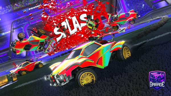 A Rocket League car design from oRamey