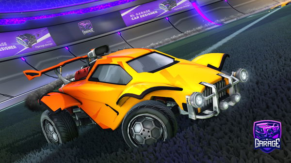 A Rocket League car design from dreadknot731