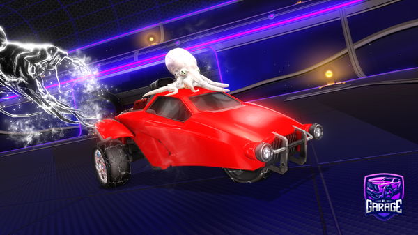 A Rocket League car design from Axolotlife