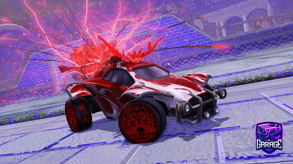 A Rocket League car design from TwistedJ93