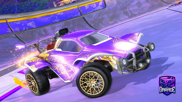 A Rocket League car design from BsktblrGOAT