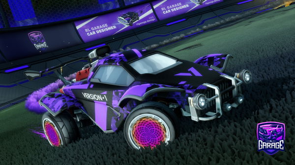 A Rocket League car design from Achilles_on_gfuel