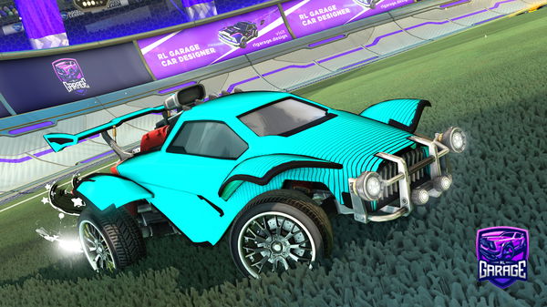 A Rocket League car design from brown_charizard
