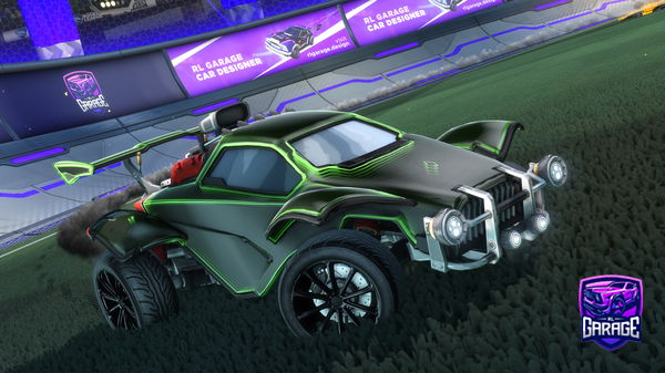 A Rocket League car design from YT_FTLOYD