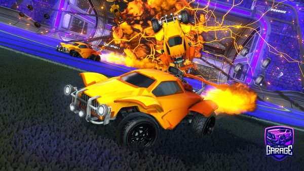 A Rocket League car design from TheyCallMeOopsy