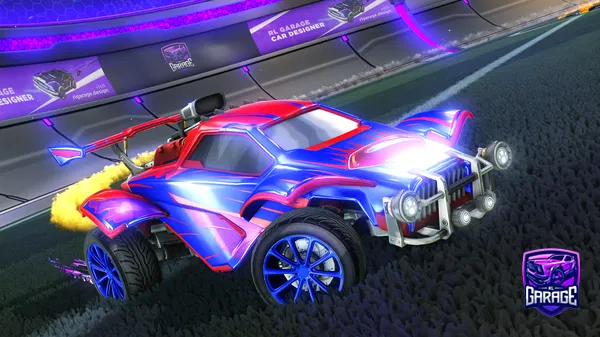 A Rocket League car design from Sharkie-Boy