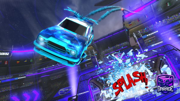 A Rocket League car design from gramsickle297