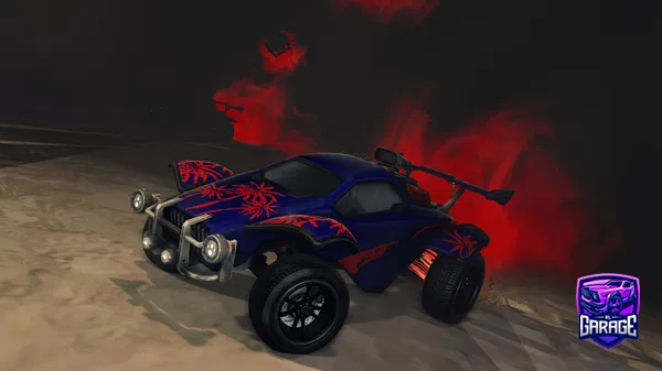 A Rocket League car design from Verrkami