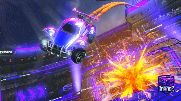 A Rocket League car design from Wubble95