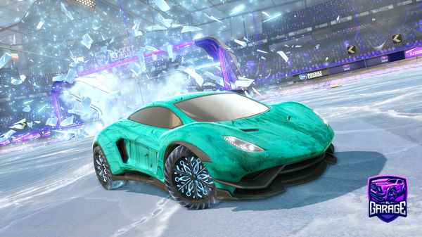 A Rocket League car design from CODE-L3UM4S_exe