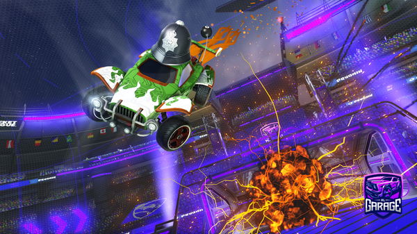 A Rocket League car design from ThisIsMe223