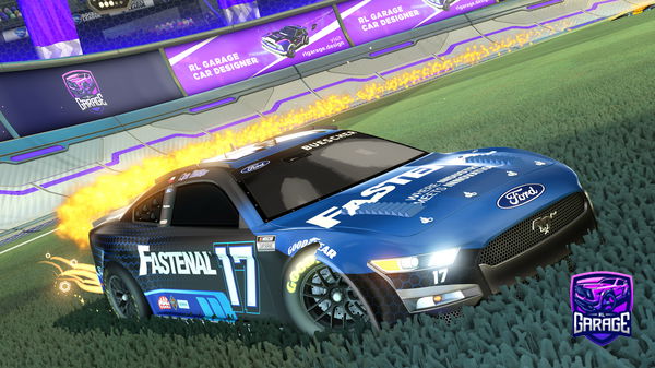 A Rocket League car design from W33UMR