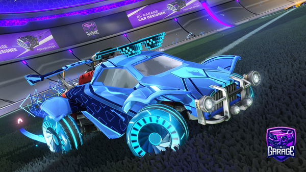 A Rocket League car design from RyanCfrone