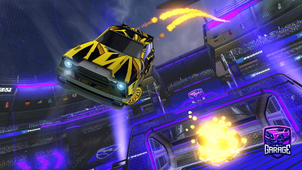 A Rocket League car design from AuntieStretch