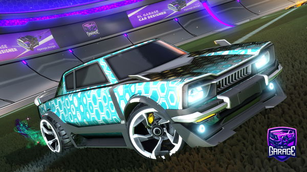 A Rocket League car design from jompan32