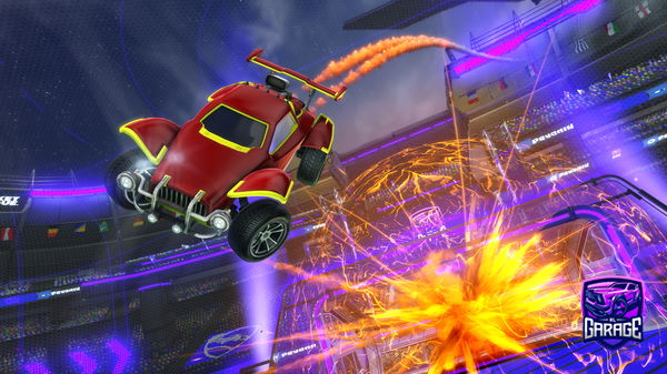 A Rocket League car design from L3wis912